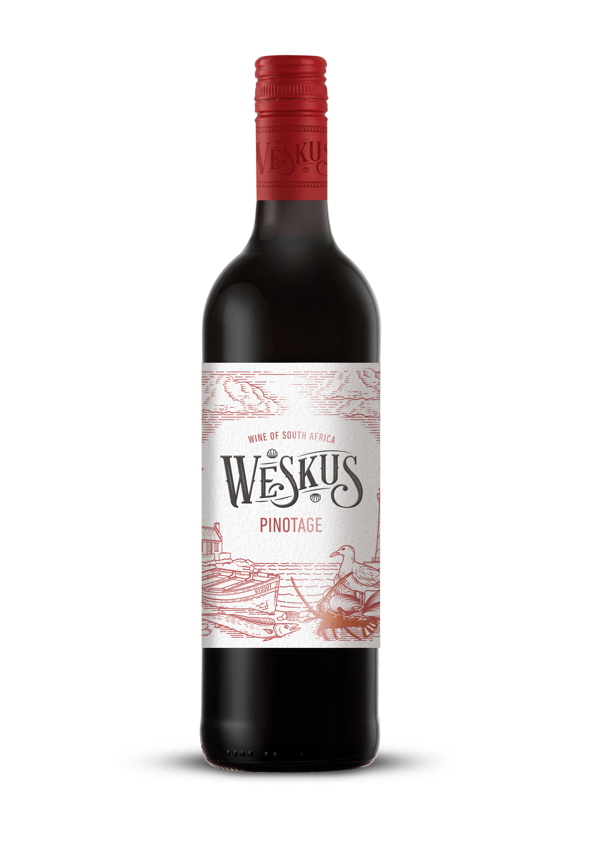Weskus Pinotage - 6 Bottel case